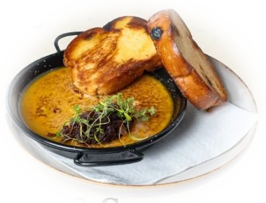 Kacsamájkrém-brûlée